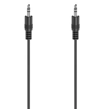 Hama Audio-Kabel, 3,5-mm-Klinken-St. - 3,5-mm-Klinken-St., Stereo, 0,5 m