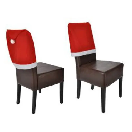 Haushalt International Stuhlhusse Weihnachten Weihnachts Sitzbezug Stuhl Überzug Husse