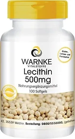 LECITHIN 500 mg Kapseln 0,72 g