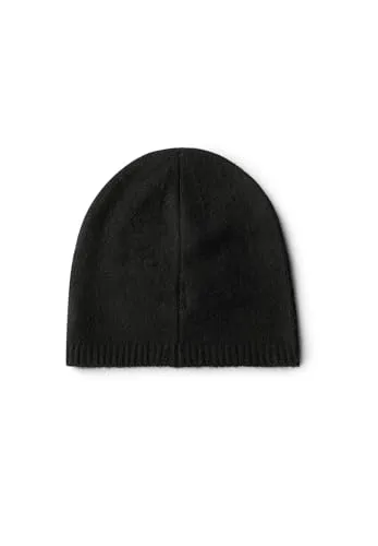 Street One Damen 5706432 Feinstrick Beanie, Black, Regular