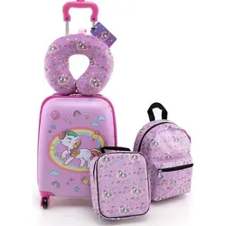COSTWAY 5-teiliges Kindergepäckset