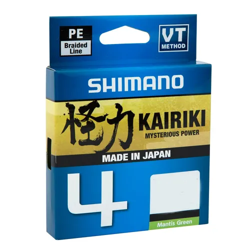 Shimano geflochtene Angelschnur - KAIRIKI 4 300m 0,20mm 0,06€/1m