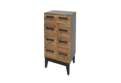 Kommode Imelda 8 Schubladen in braun von HTI-Line