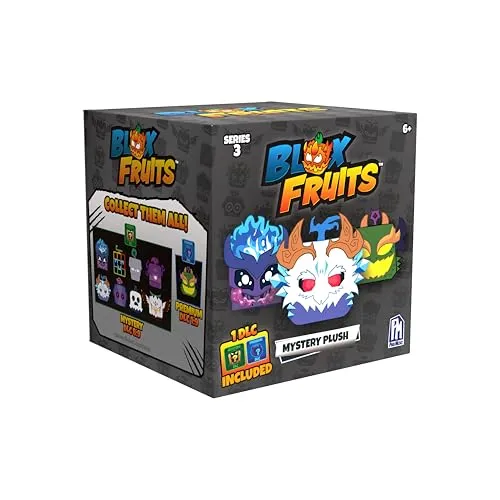 Blox Fruits Collectible Surprise Plush S3 (10 cm) - Plüschtier, niedlicher und überraschender Begleiter aus der beliebten Blox Fruits Serie, ideal zum Sammeln und Verschenken.