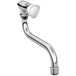 Grohe Costa Auslaufventil 30484001 - Schwenkbarer Rohrauslauf - Armaturen mit schwenkbarem Rohrauslauf und Grohe StarLight® Chromoberfläche für eine langlebige, pflegeleichte Oberfläche und optimale Flexibilität in der Nutzung.