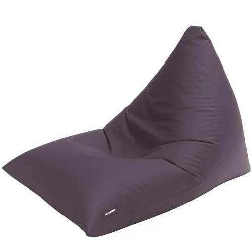 Green Bean® Sitzsack 'Triangle' - Eleganter Dreiecks-Sitzsack mit 220L Füllung - Stylischer Indoor & Outdoor Sitzsack in einzigartiger Dreiecksform mit waschbarem Bezug. Perfekte Anpassung an deinen Körper für höchsten Sitzkomfort.