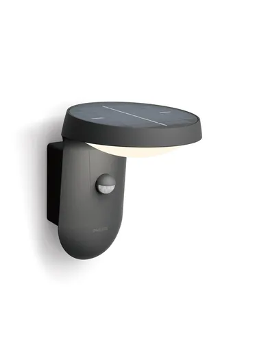 Philips Tyla IR Wandlampe mit Sensor - Moderne Wandlampe mit 1,2 W LED, energieeffizient und ideal zur automatischen Beleuchtung in Fluren oder Eingängen.