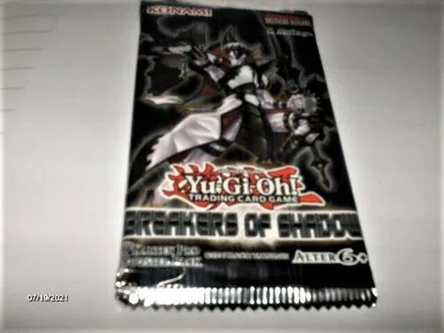 Produktbild YU-GI-OH BREAKERS OF SHADOW 1 Booster mit 9 Karten dt. 1. Auflage Neu,OVP,RAR