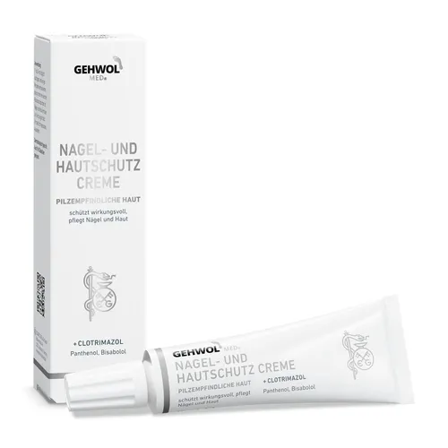 GEHWOL MED Nagel- und Hautschutzcreme 15 ml - Pflegende Lotion für Nägel und Haut, schützt effektiv und spendet Feuchtigkeit für ein schönes Hautgefühl.