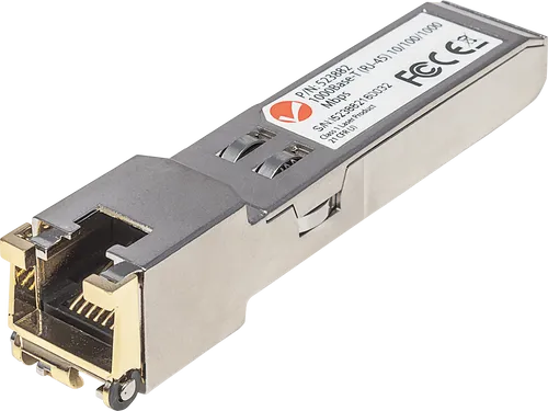 Intellinet 523882 SFP-Transceiver-Modul 1 GBit/s 100m - Switch-Module mit RJ45-Konnektivität bis 1000 Mbit/s, kompatibel mit MSA-konformen Marken und Cisco-Switchen, hot-pluggable für unterbrechungsfreien Betrieb.