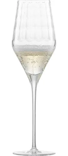 Zwiesel Glas BAR PREMIUM No.1 Champagnerglas 2er Set - Mundgeblasenes Champagnerglas mit edel anmutender Schliffstruktur. Perfekt für besondere Anlässe, verleihen die Gläser jedem Tisch eine elegante Note und sorgen für ein visuelles Erlebnis.