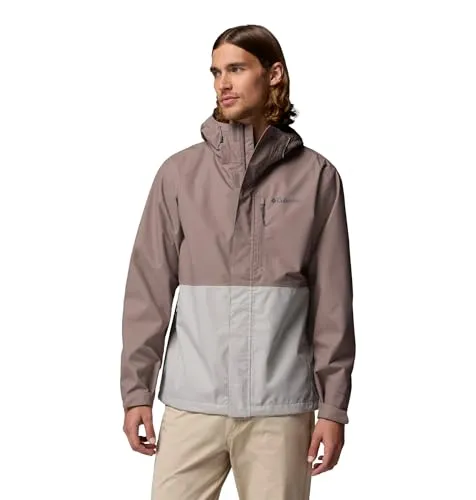 Columbia Herren Hikebound 2 Jacket - Wasserdichte Regenjacke in Iron/Flint Grey, Größe S - Vielseitige Regenjacke mit Omni-Tech Technologie für zuverlässigen Schutz vor Nässe. Verstellbare Kapuze und praktische Taschen sorgen für optimalen Komfort während Ihrer Outdoor-Aktivitäten.
