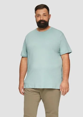 s.Oliver Kurzarmshirt T-Shirt T-Shirt aus reiner Baumwolle mit Logo-Print