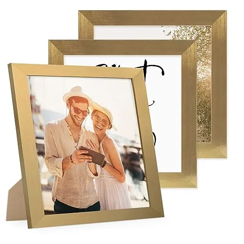 PHOTOLINI Bilderrahmen 3er Set - Breite Rahmen für kreative Wandgestaltung - Gestalten Sie Ihre individuelle Bilderwand mit diesem 3er Set stabiler Bilderrahmen aus MDF-Holz. Inkl. praktischem Zubehör für einfache Montage und vielseitige Anordnung. Ideal für Fotos und Erinnerungsstücke.