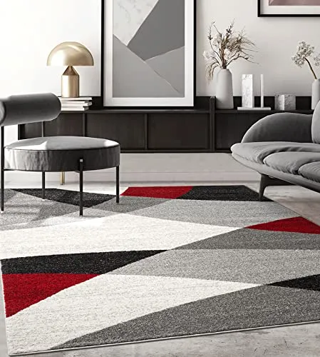 Pearl Moderner Dichter Kurzflor Teppich 240 x 330 cm von the carpet