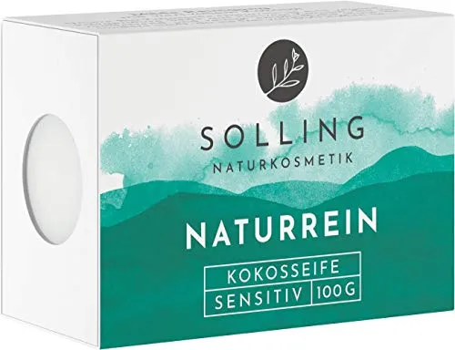 Ölmühle Solling Kokosseife Naturrein Sensitiv in weiß von Ölmühle Solling