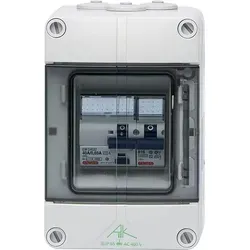 Sicherungskasten für Garten, Camping und Wohnmobil mit FI-Schutzschalter 30mA und Sicherung 16A