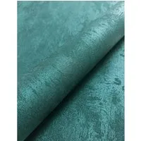 Newroom Vliestapete Kitron Petrol Beton Modern FSC® in blau von Newroom