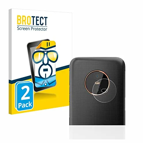 BROTECT 2 Stück Schutzfolie für Gigaset GX6 (NUR Kameraschutz) Displayschutz Folie Made in Germany, Ultra-Klar
