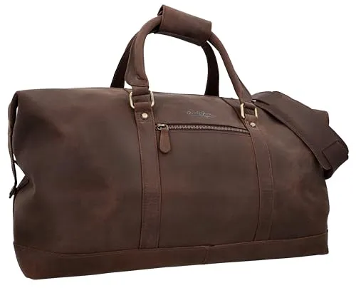 Gusti Reisetasche Leder Herren & Damen I Ruben I Echtleder Weekender