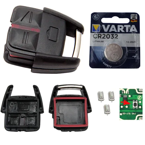 Autoschlüssel Reparatur SET passend für Opel Astra Meriva Signum Vectra Zafira