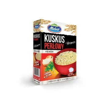Melvit Perlen-Couscous mit Gemüse 4X80G von MELVIT