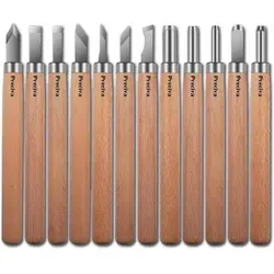 Preciva Holz Schnitzmesser 12er Set