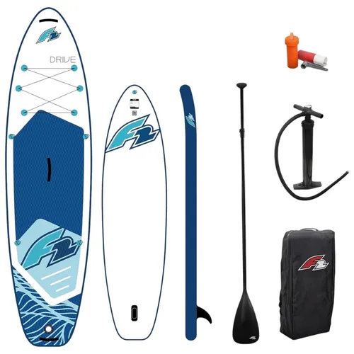 F2 SUP-Board Drive 350cm – Vielseitiges Stand Up Paddle Board - Das F2 Drive SUP ist ideal für Freizeitpaddler, bietet Stabilität und Komfort. Mit hochwertigem Material und rutschfestem Deckpad ausgestattet, ist es perfekt für ruhige Gewässer und Küstentouren.