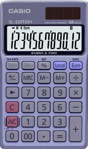 CASIO Taschenrechner Blau von CASIO