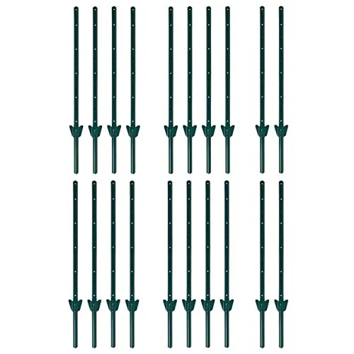 Zaunpfosten Erdanker 137cm in grün von ESTEXO