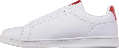 Lotto Retro Tennis Sneaker Gr. 42 - WHITE-RED - Sneaker im sportiven Retro-Tennis Design, ideal für einen sportlichen Auftritt und hervorragende Traktion dank der Retrosohle. Perfekt kombinierbar mit Jeans und Shorts.