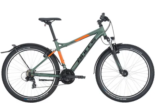 Bulls Sharptail Street 1 27,5'' 21-Gang Fahrrad in Grün 2025 - Robustes 27,5