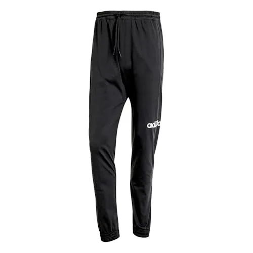 adidas Herren Essentials LINEAR Single Jersey Pant in schwarz von adidas