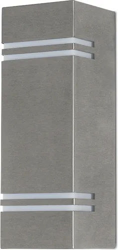 Außenwandleuchte Eingang 2x GU10 Außenwandlampe IP44 Schwarz Wandlampe KAZAMI.B Gartenbeleuchtung