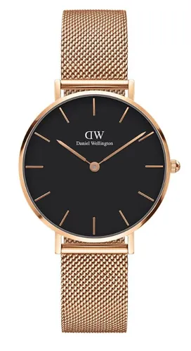Daniel Wellington DW00100217 Damenuhr - Elegante Damenarmbanduhr im klassischen Design, mit poliertem Edelstahlgehäuse und kratzfestem Mineralglas, ideal für formelle Anlässe.