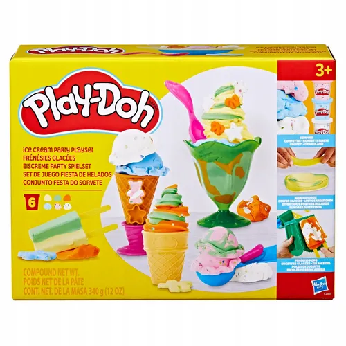 PLD ciastolina Kitchen Ice Cream lody E2385 Hasbro 5010996301970