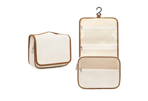 KONO Kulturbeutel Damen & Herren, Kulturtasche Zum Aufhängen, Kosmetiktasche mit Haken