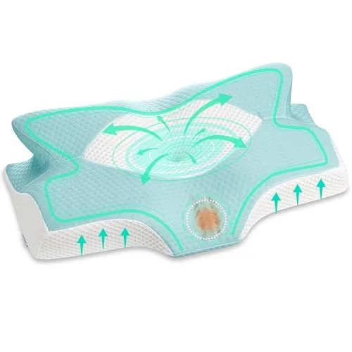 Elviros Orthopädisches Kissen aus Memory Foam