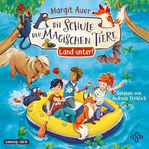 Die Schule der magischen Tiere Neuausgabe 16: Land unter!: 3 CDs | Die Bestseller-Serie für Jungen und Mädchen ab 8 Jahren (16)