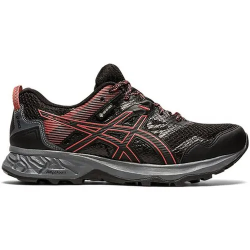 ASICS Damen Laufschuhe GEL-SONOMA 5 G-TX - Neutralschuhe mit wasserdichter GORE-TEX-Membran für optimalen Komfort und Traktion auf Trails. Ideal für Abenteuer in unbefestigtem Gelände.