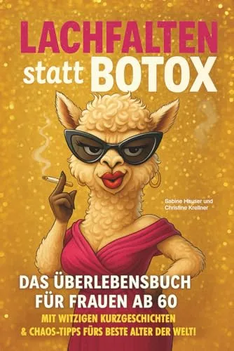 Lachfalten statt Botox: Das Überlebenshandbuch für Frauen ab 60 – Mit witzigen Kurzgeschichten & Chaos-Tipps fürs beste Alter der Welt! | Lustige Geschenke für Frauen