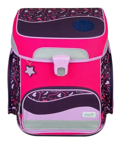 Undercover Glow-Edition Heartbeat Schulranzen Set 6-teilig