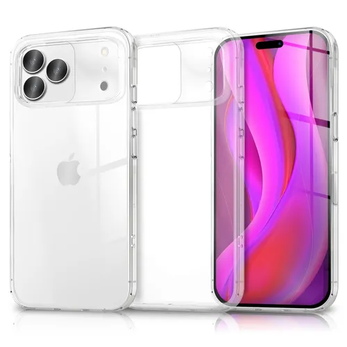 Hülle Klar für iPhone 17 Pro Max – Transparent Anti Gelb Silikon Schutz TPU Case