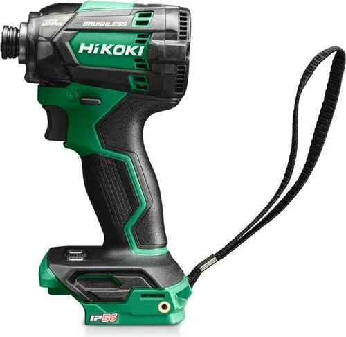 HiKOKI Akku-Schlagschrauber 18V - 210 Nm, Brushless Motor - Akkuschrauber mit 210 Nm Drehmoment und IP56 Schutzklasse. Ideal für extreme Bedingungen, kompakt und leicht für müheloses Arbeiten. Inkl. praktischem Transportkoffer, ohne Akku und Ladegerät.