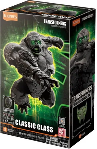 Dickie Toys Blokees Transformers Optimus Primal Beast Figur 67 Tl. 201122003 Spielbausteine