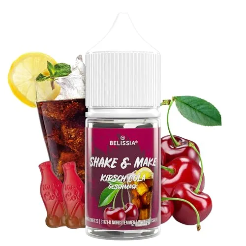 Belissia Shake and Make Kirsch-Cola Geschmack 30ml Lebensmittelaroma