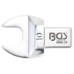 Einsteck-Maulschlüssel - Schlüsselweite 10 mm - Aufnahme 9 x 12 mm