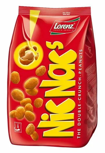 LORENZ NIC NAC`S 600g - Erdnüsse - Nüsse - Nic Nac - Riesentüte