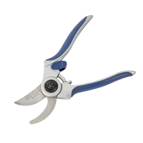 Amazon Basics Stahl-Bypass-Baumschere, 17,8 cm, Blau