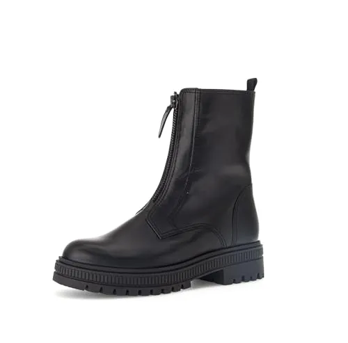Gabor Damen Combat Boots - Komfortable Stiefeletten für den Winter - Elegante Stiefeletten mit Wechselfußbett und warmem Flauschfutter. Ideal für kalte Tage, bieten sie optimalen Komfort und eine ansprechende Optik. Perfekt für jeden Anlass.